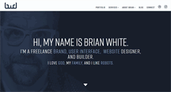 Desktop Screenshot of brianwhitedesign.com